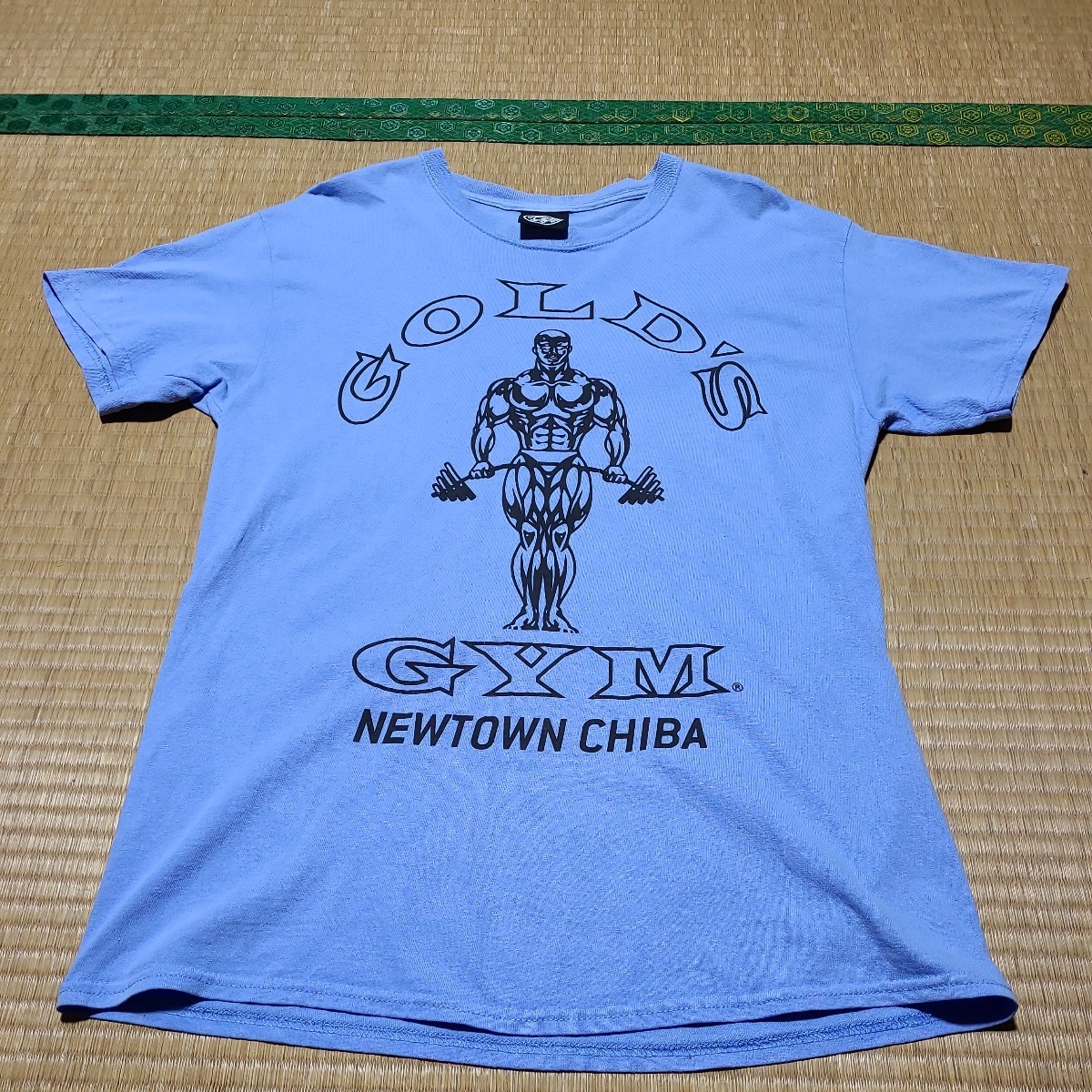 ゴールドジム Tシャツ サイズM gold