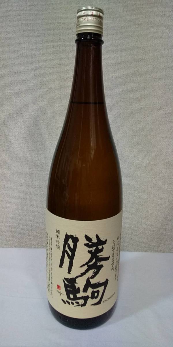飲料・酒 【2026.4最新詰】勝駒 純米吟醸 1800ml 一升瓶 布袋付 希少