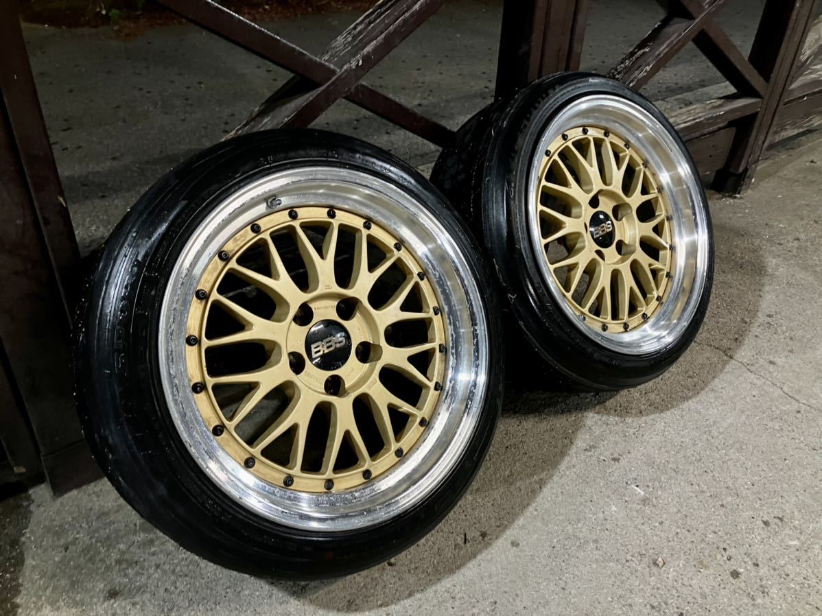 BBS LM073 LMP073 17インチ 9J +20 ET20 5H PCD114.3 5穴 ゴールド 