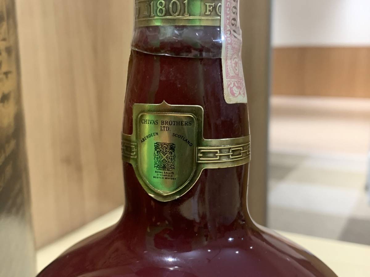 21年 ロイヤルサルート SALUTE ROYAL スコッチウイスキー 古酒