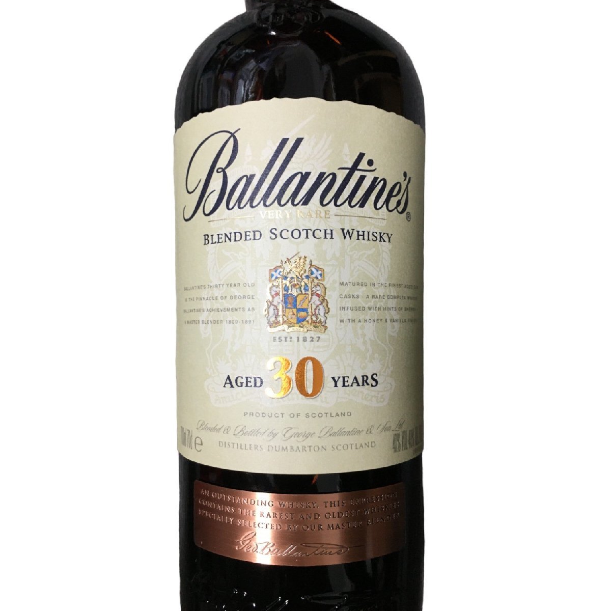 ◇未開栓◇Ballantines バランタイン AGED 30 YEARS スコッチ