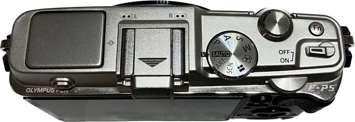 お値下げ!!〈美品＋＋〉オリンパス PEN E-P5 デジタルカメラ PEN E-P5 OLYMPUS 2.8 17mm デジカメ ☆新品級☆ オリンパス OLYMPUS E