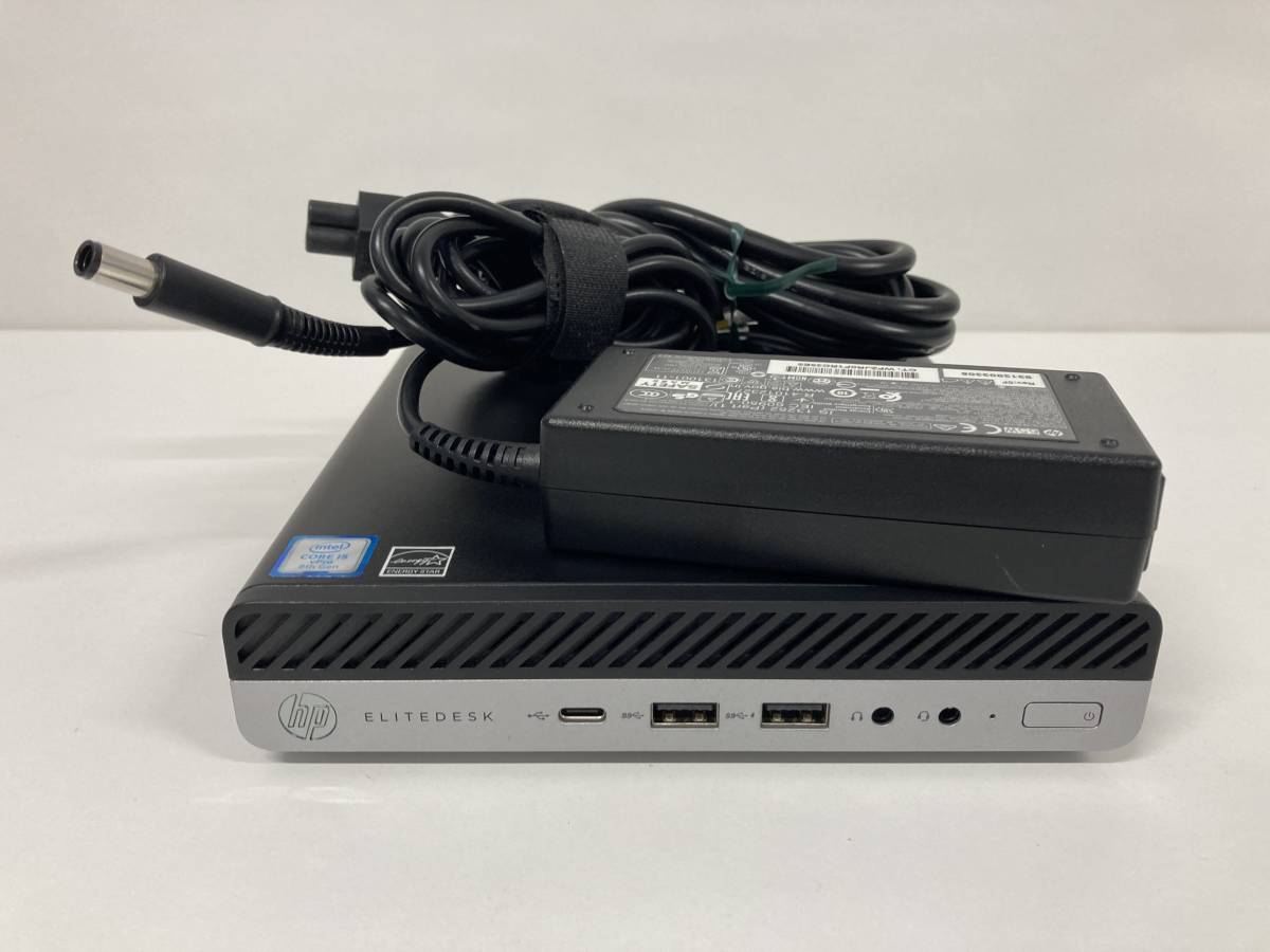 HP EliteDesk 800 G4 DM 35W / Core i5-8500T 2.10GHz / 8GB / HDD 