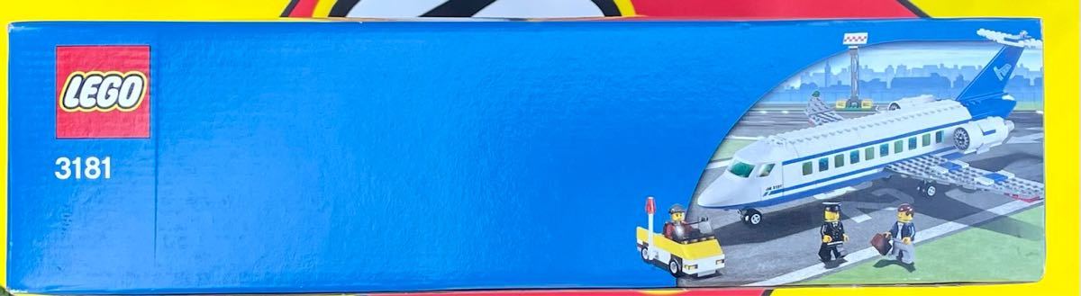 1円～【新品未開封】レゴ LEGO 3181 シティ 旅客機 CITY 飛行機 廃盤 