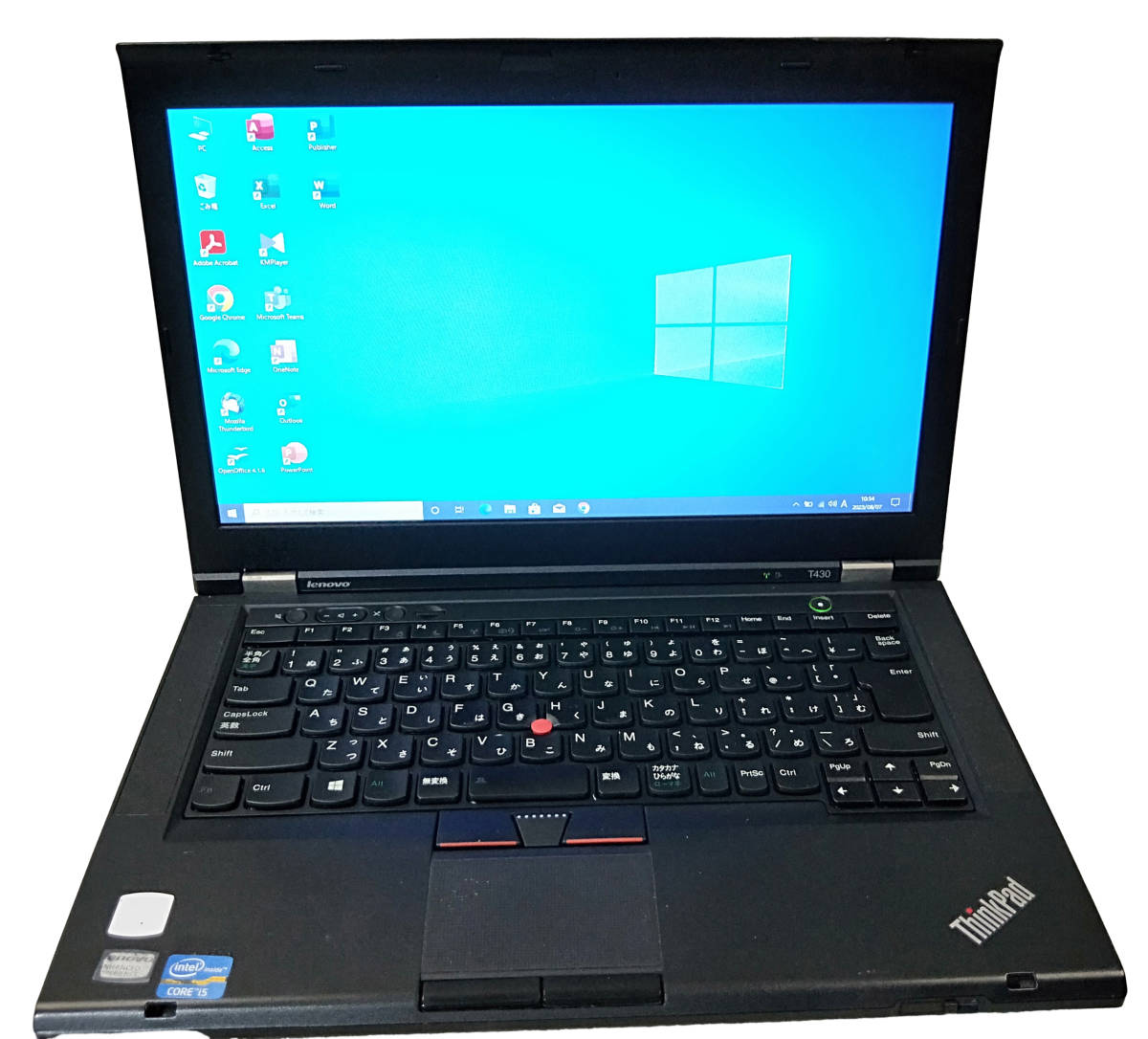 ★【驚速 LENOVO T430 i5-3210M 2.50GHz x4+8GB+SSD120GB 14インチノートPC】Win10+Office2021/USB3.0/HDMI■D080715