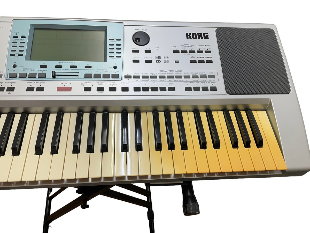 KORG 電子ピアノ PA50 シンセサイザー 61鍵 Paシリーズ 足付き コルグ