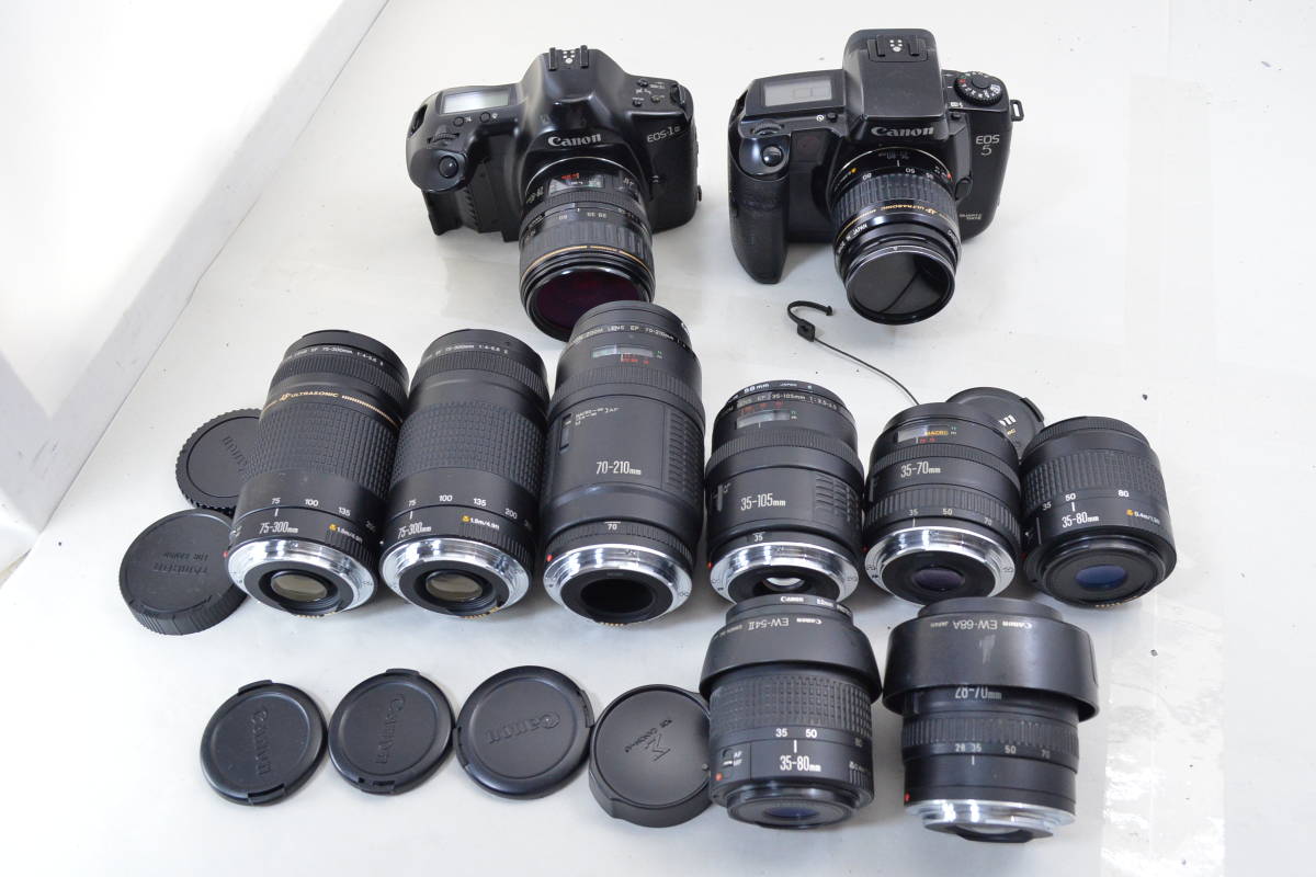 canon一眼レフカメラレンズ付きまとめて ウルトラソニックなど
