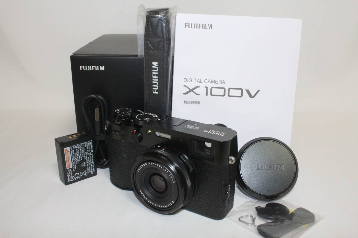 □元箱入り□FUJIFILM 富士フィルム デジタルカメラ X100V ブラック 