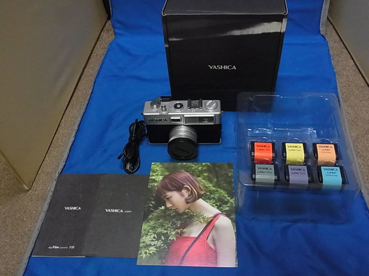 YASHICA ヤシカ digiFilm camera Y35 デジタルフィルムカメラ ジャンク品