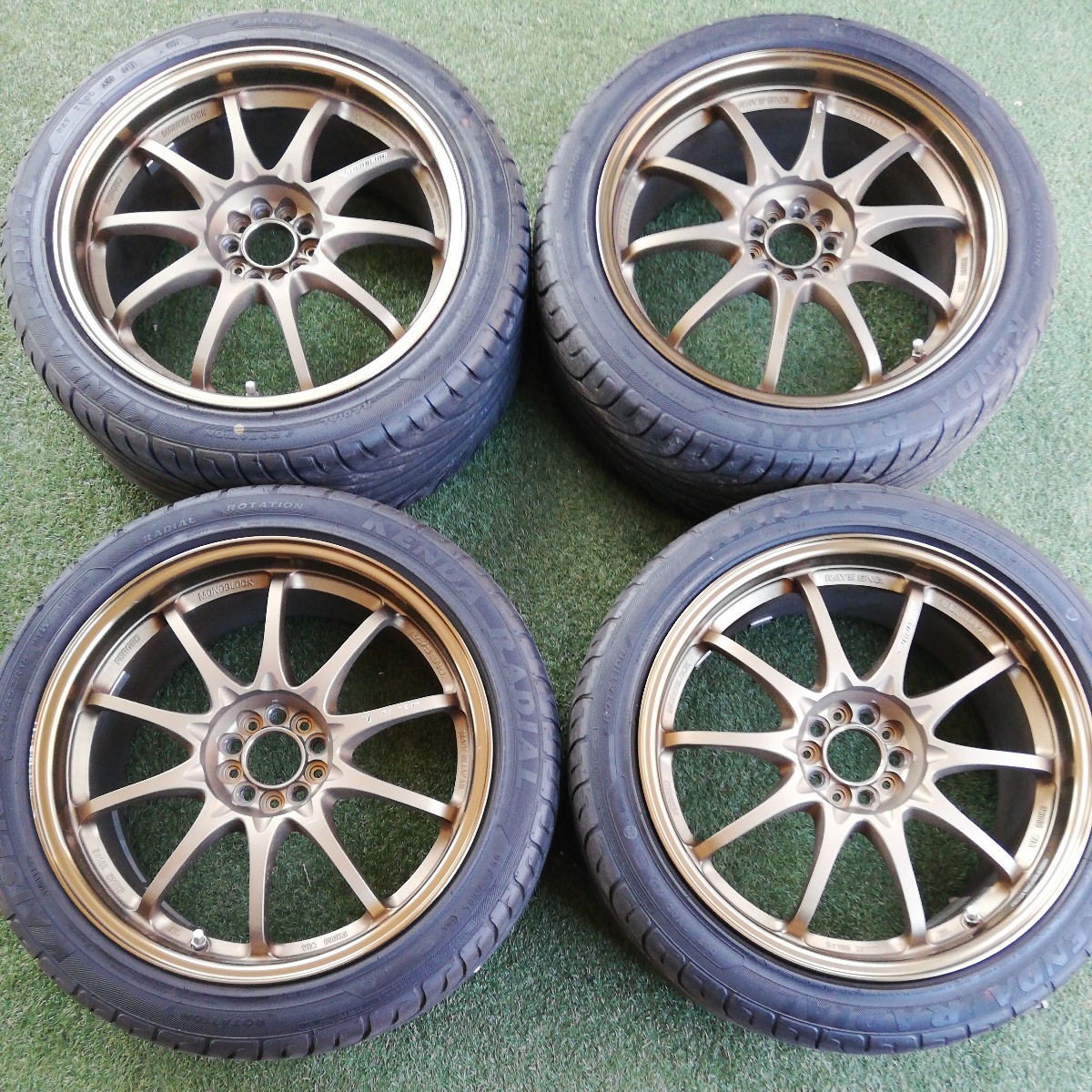 希少サイズ♪RAYS レイズ ボルクレーシング CE28 18インチ 8J+44 5穴 