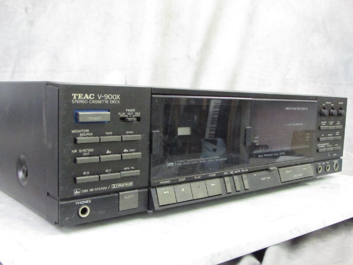 TEAC V-9000 ティアック - カセットデッキ 中古品TEAC カセットデッキ 
