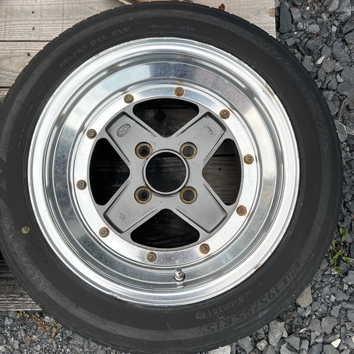当時物 SSR スピードスター マーク2 MK-2 15インチ Bタイプ 8J+0 当時物 SSR スピードスター マーク2 MK-2 15インチ Bタイプ 8J+0