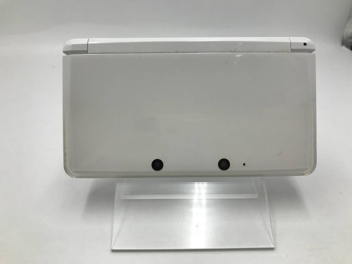 3539】[1円～] ニンテンドー 3DS 本体 アイスホワイト 箱なし カバー