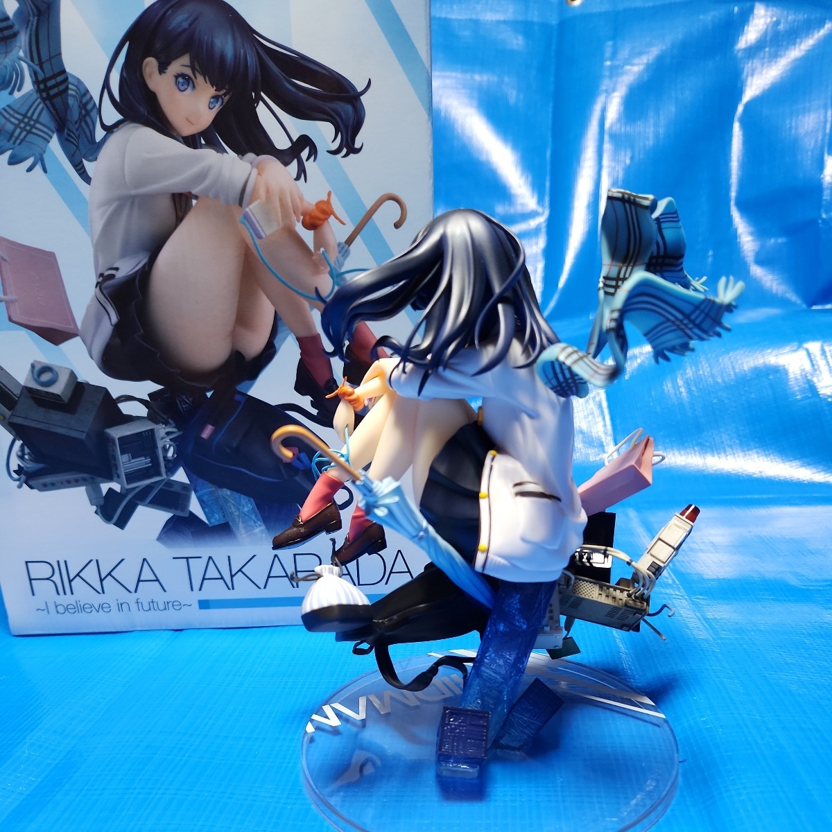 SSSS.GRIDMAN 宝多六花 ~I believe in future~ 1/7スケール ABS&PVC製
