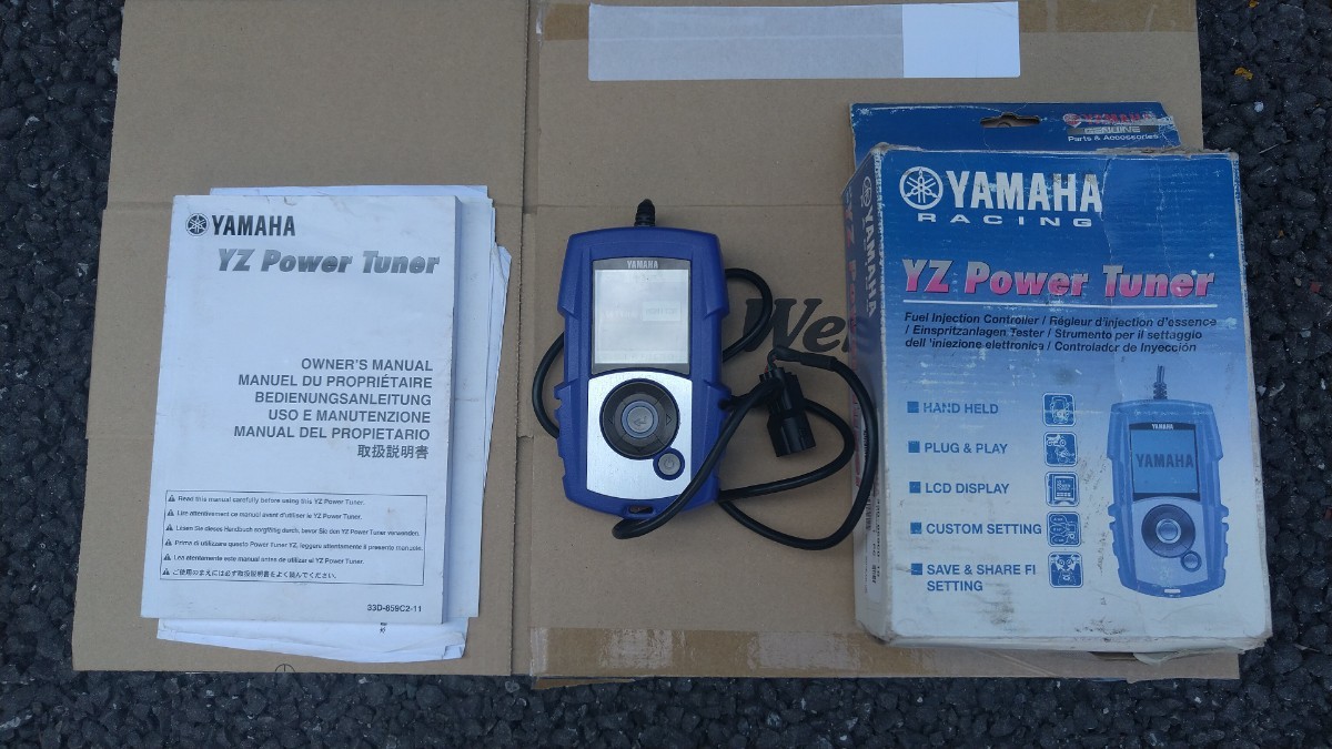 お得，大人気 YAMAHA POWER TUNER 完動品 ヤマハ パワーチューナー 燃調 噴射量 点火時期 タイミング パワーアップ YZ CR KX RM KTM 250 450(ヤマハ用)｜売買されたオークション情報、yahooの商品情報をアーカイブ公開 ヤマハ用