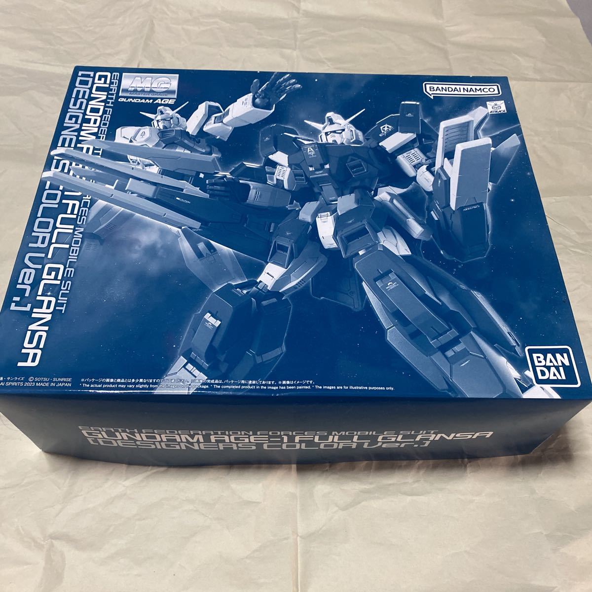 新品　未組立　MG 1/100 機動戦士ガンダムAGE ガンダムAGE-1 フルグランサ デザイナーズカラーVer.