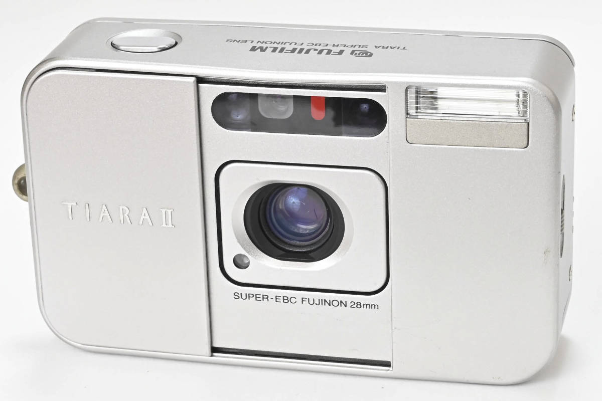 【外観特上級】FUJIFILM TIARA ii FUJINON 28mm コンパクトフィルムカメラ　#t7517