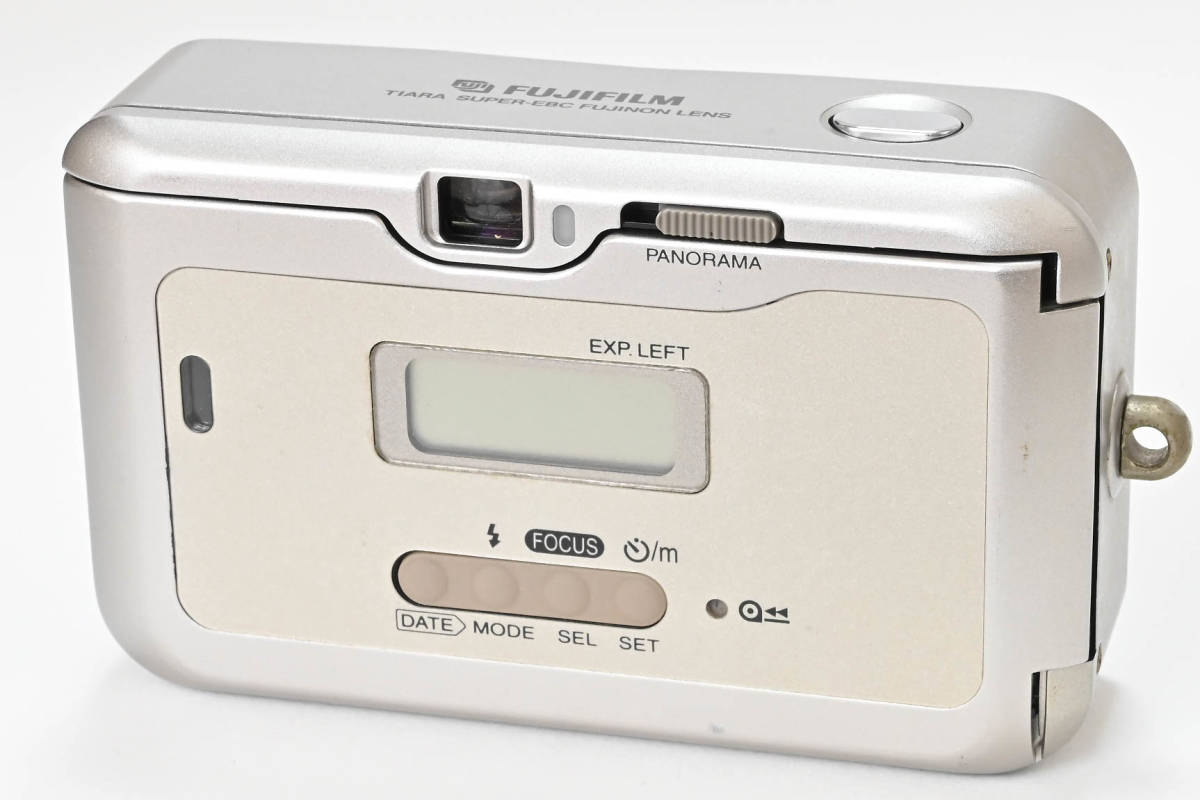 【外観特上級】FUJIFILM TIARA ii FUJINON 28mm コンパクトフィルムカメラ　#t7517