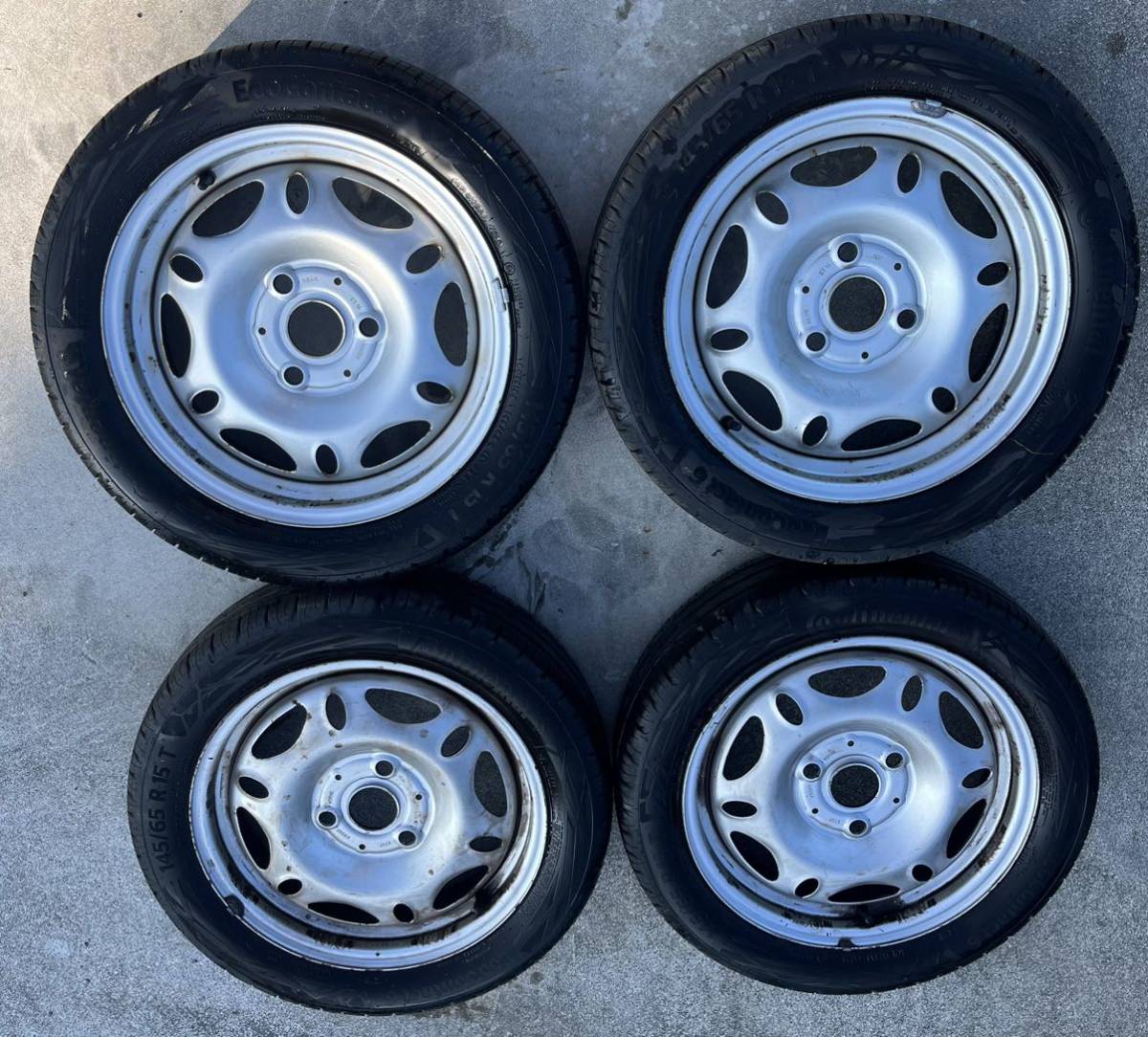 MCC スマート 450 後期 軽車 145/65R15 4J+14/+27 112 4本 【公式通販】