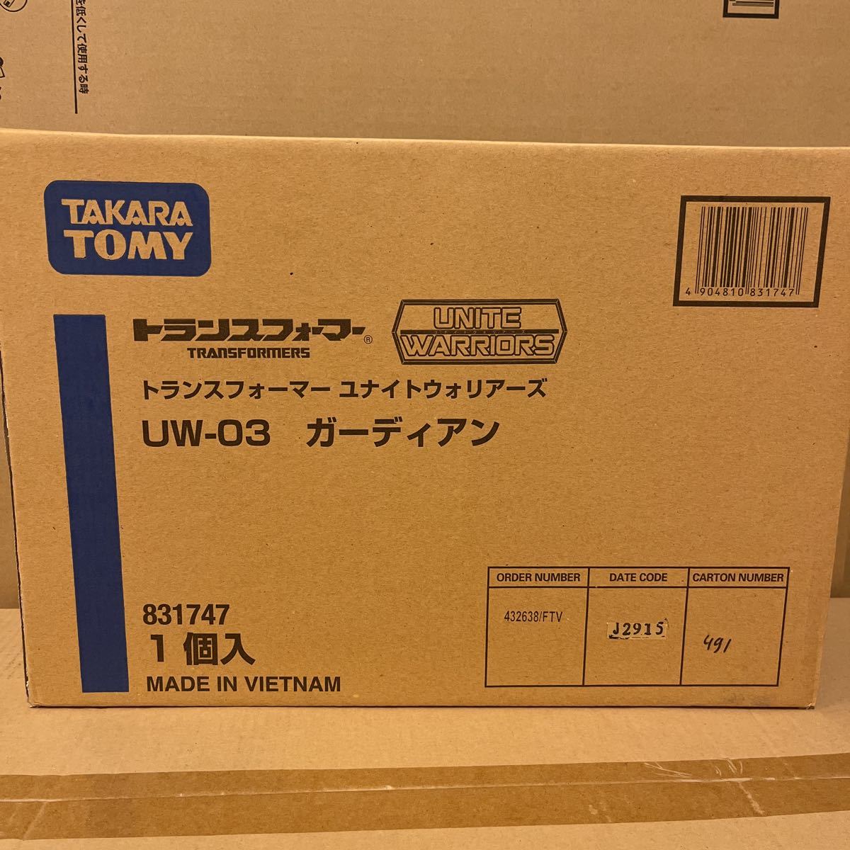 UW-03 ユナイトウォリアーズ トランスフォーマー Defensor UW03