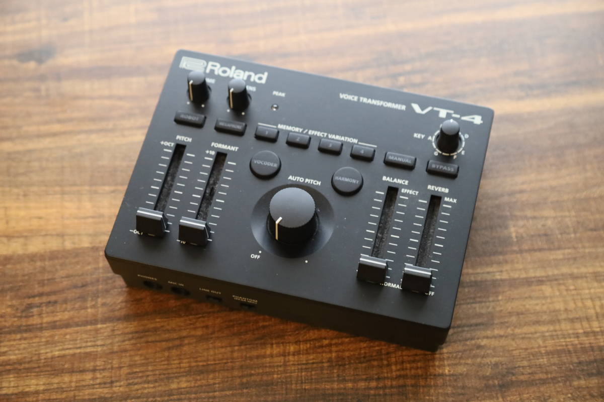 Roland VT-4 ボイストランスフォーマー ボイスチェンジャー ボイチェン