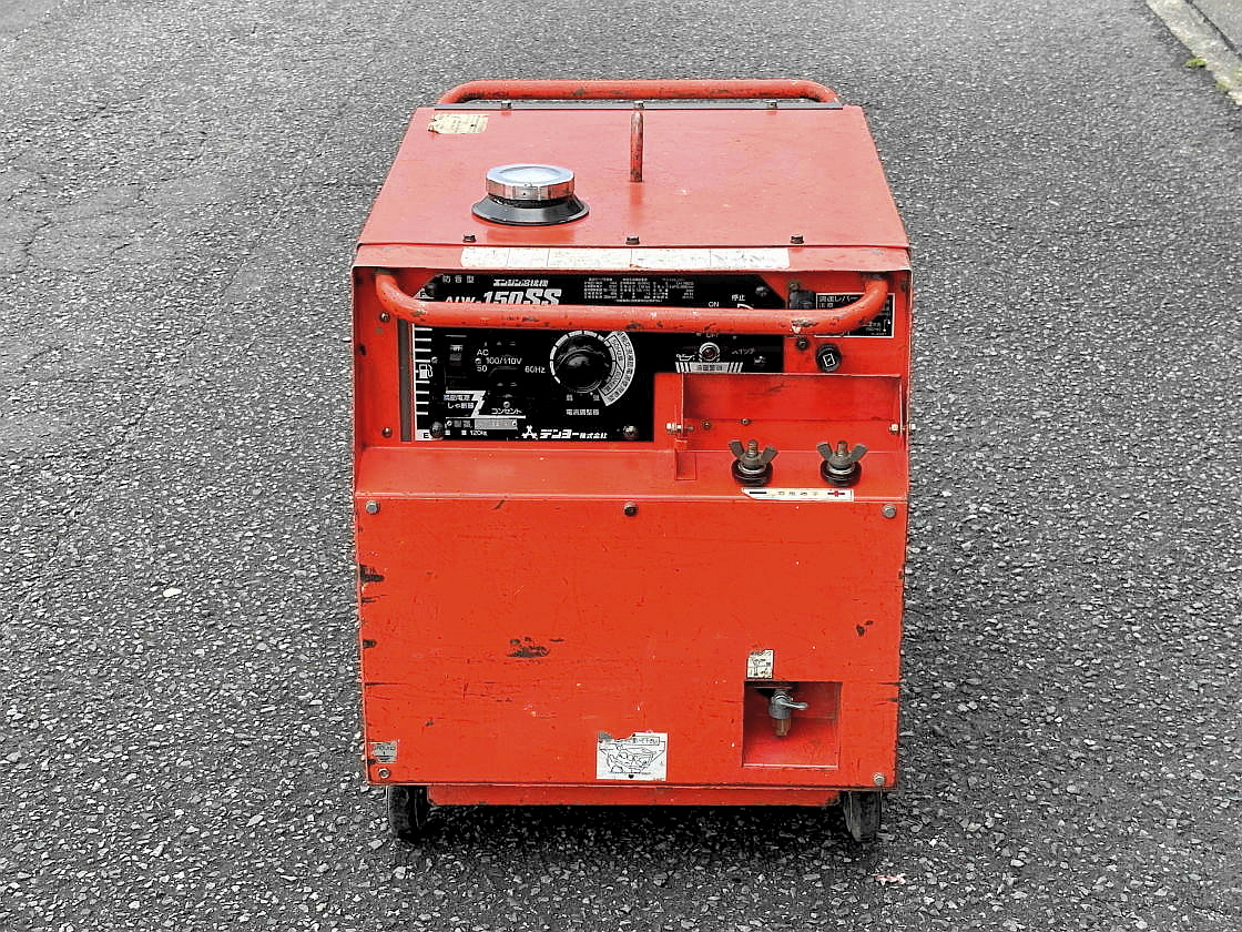 デンヨー ALW-150SS エンジン溶接機 発電機 (中古品)ウェルダー