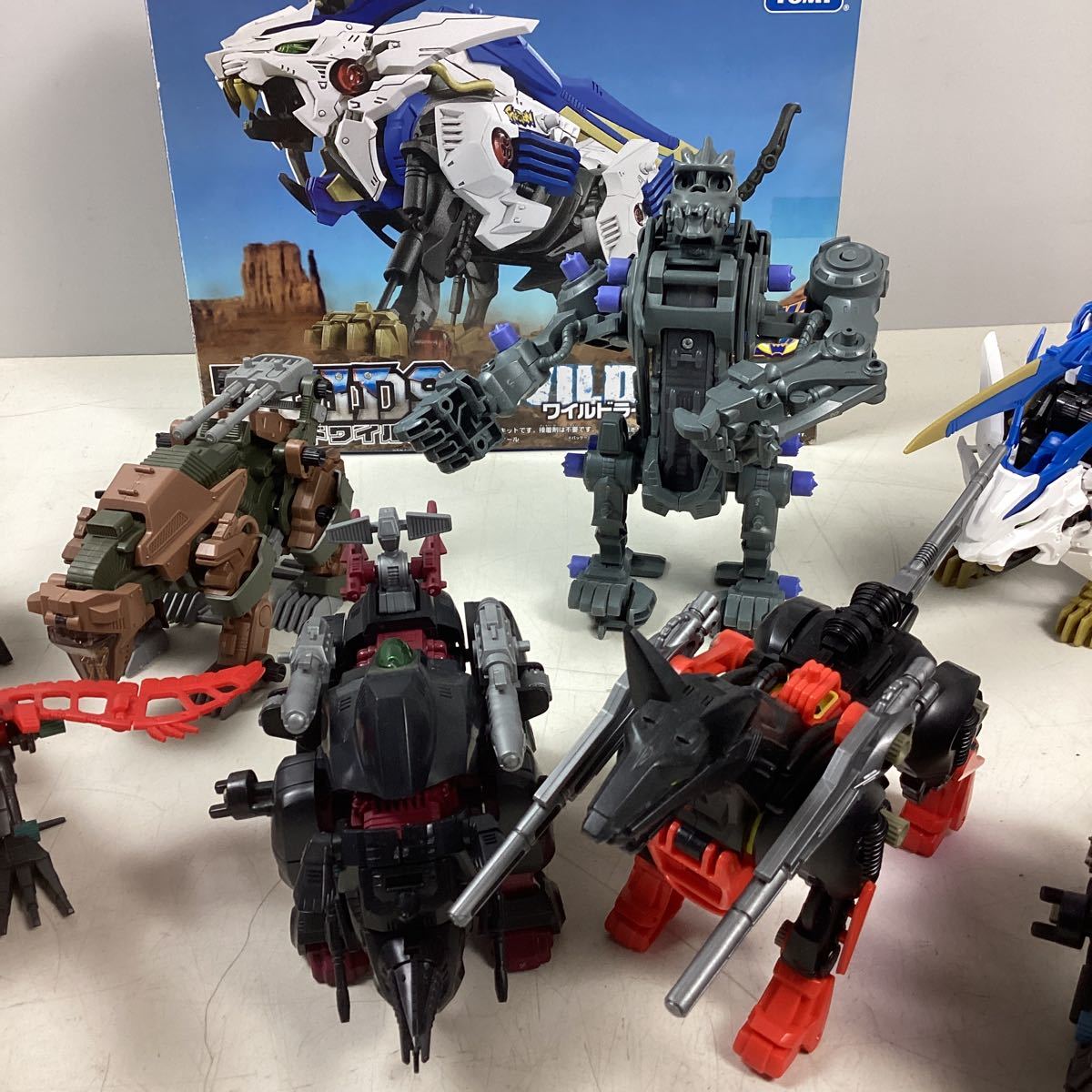 限定セール，送料無料 ジャンク ゾイド 組み立て済み まとめ売り