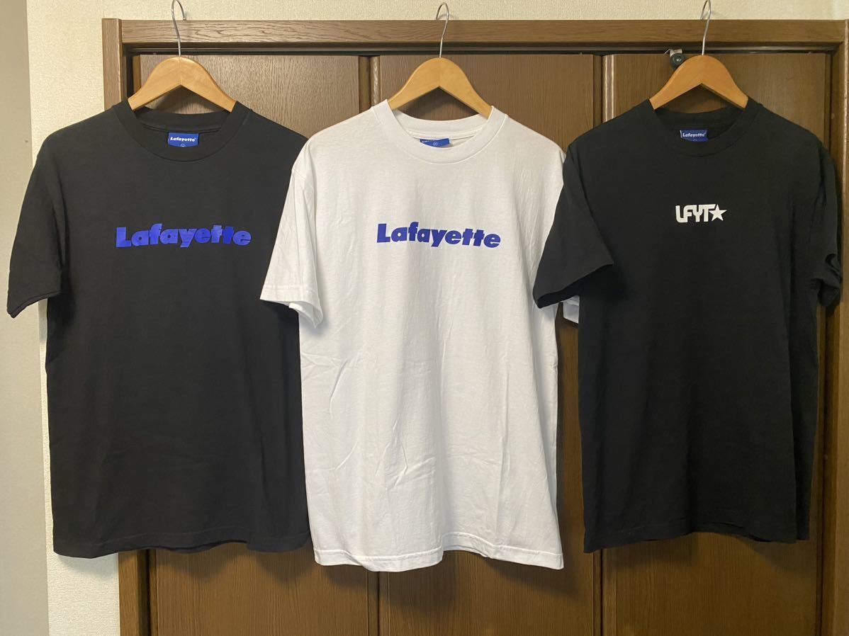 良品 LAFAYETTE ラファイエット ロゴTシャツ 半袖 M 3枚セット