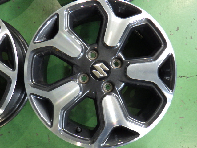 中古ホイール4本セット】スズキ ハスラー 純正 スチールホイール 鉄 