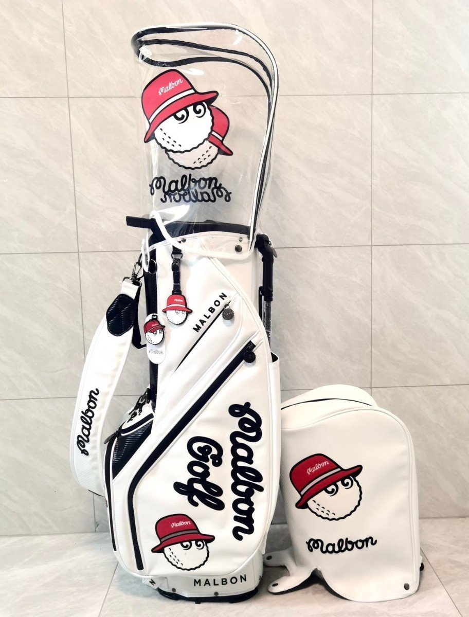 Malbon golf 新作マルボンゴルフ キャディバッグ スタンドバッグ マル