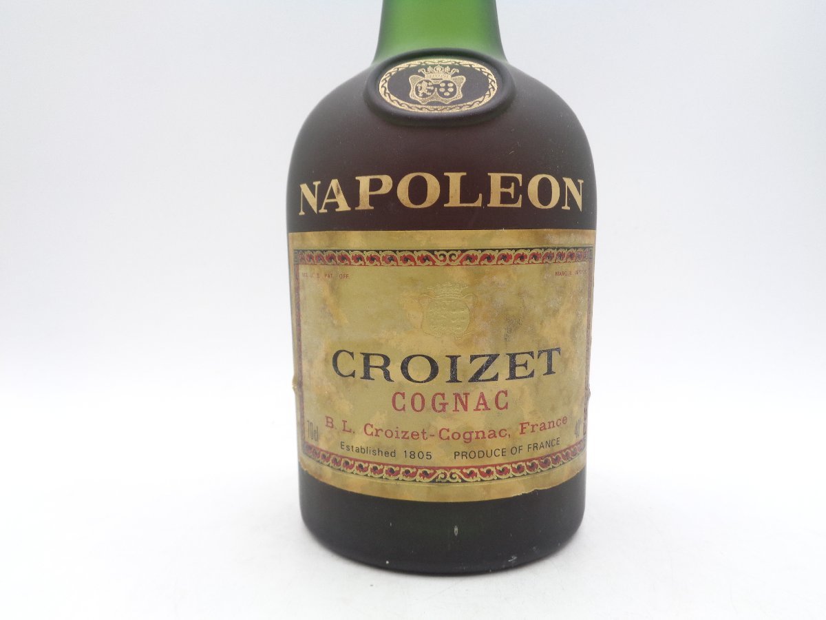CROIZET NAPOLEON クロアーゼ ナポレオン コニャック ブランデー 未