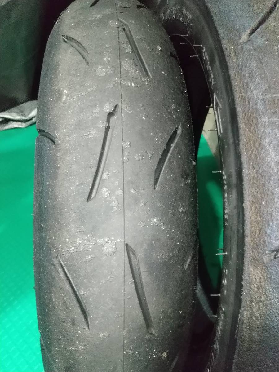 前後セット] DUNLOP KR337 PRO 100/485-12 120/500-12 [公道不可] NSR 