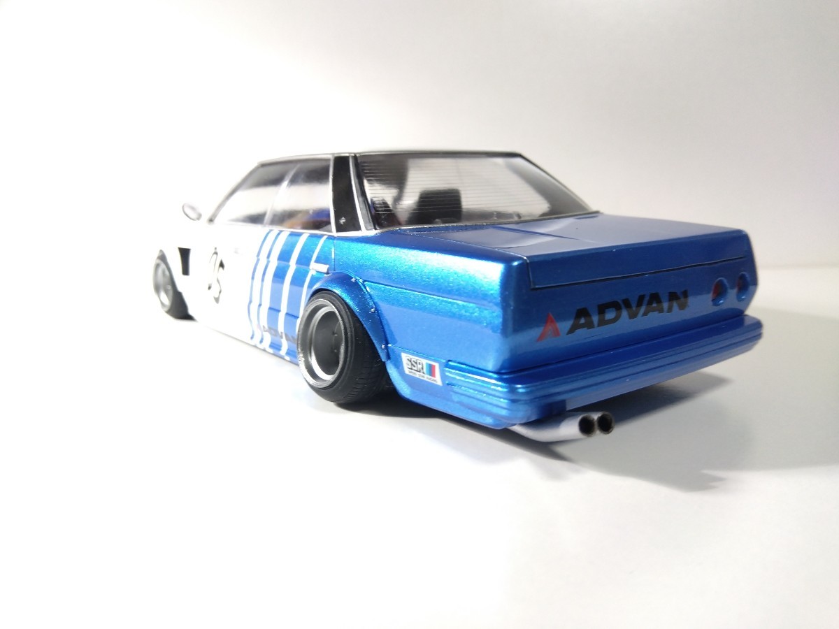 アリイ1/24プラモデルGX71マークⅱ街道レーサー旧車アドバンカラー暴走 