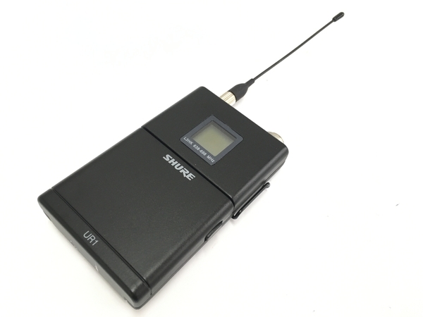 室内用エアコン SHURE UR1 L3HK 638-698 MHz トランスミッター 中古T7956189 落札後は