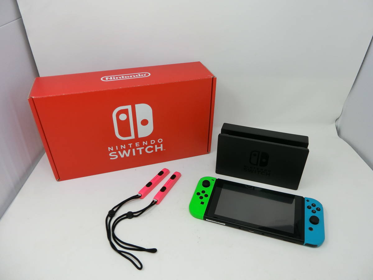 Nintendo SWICH HAC-001 本体 初期化済み 任天堂 スイッチ 中古品 管理