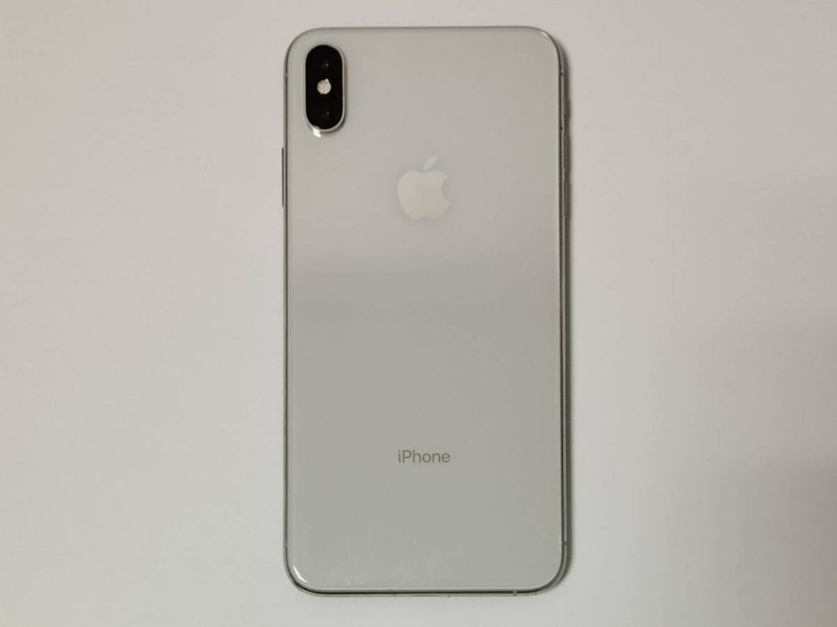 Apple iPhone Xs Max 64GB Silver SIMフリー NT6R2J/A Max Apple