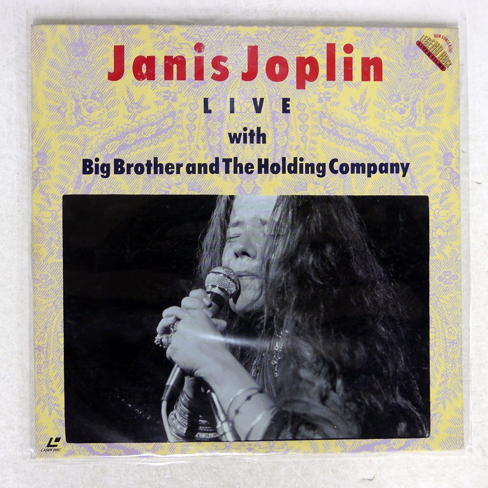 JANIS JOPLIN/JANIS JOPLIN LIVE WITH BIG BROTHER AND THE HOLDING COMPANY ...