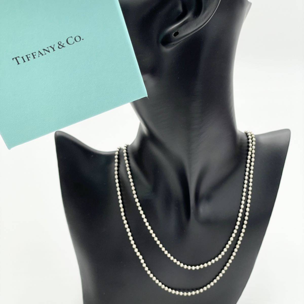 Tiffany ティファニー ボールチェーン 85cmネックレス チャーム 925 