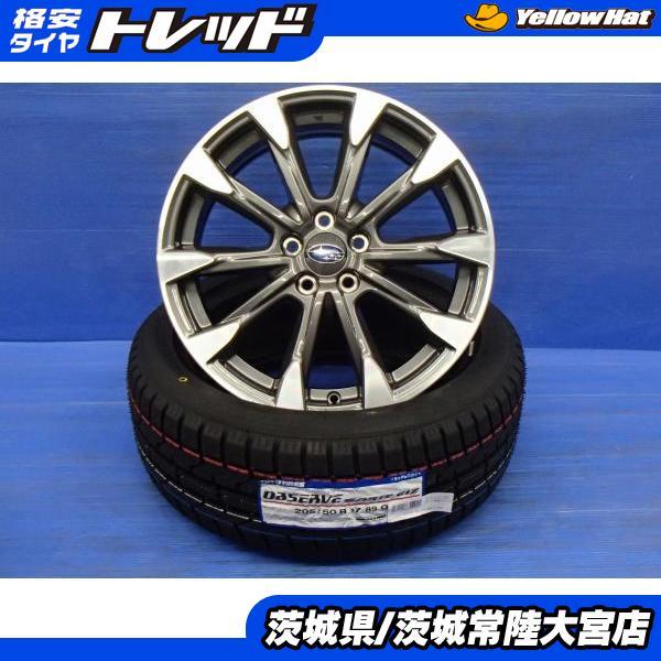 安い，2026 スタッドレス ホイール 4本セット TOYO OBSERVE GARIT GIZ 205/50R17 インプレッサ純正 17インチ 7J 5H100 +55(スタッドレスタイヤ)｜売買されたオークション情報、yahooの商品情報をアーカイブ公開 - オー 5穴