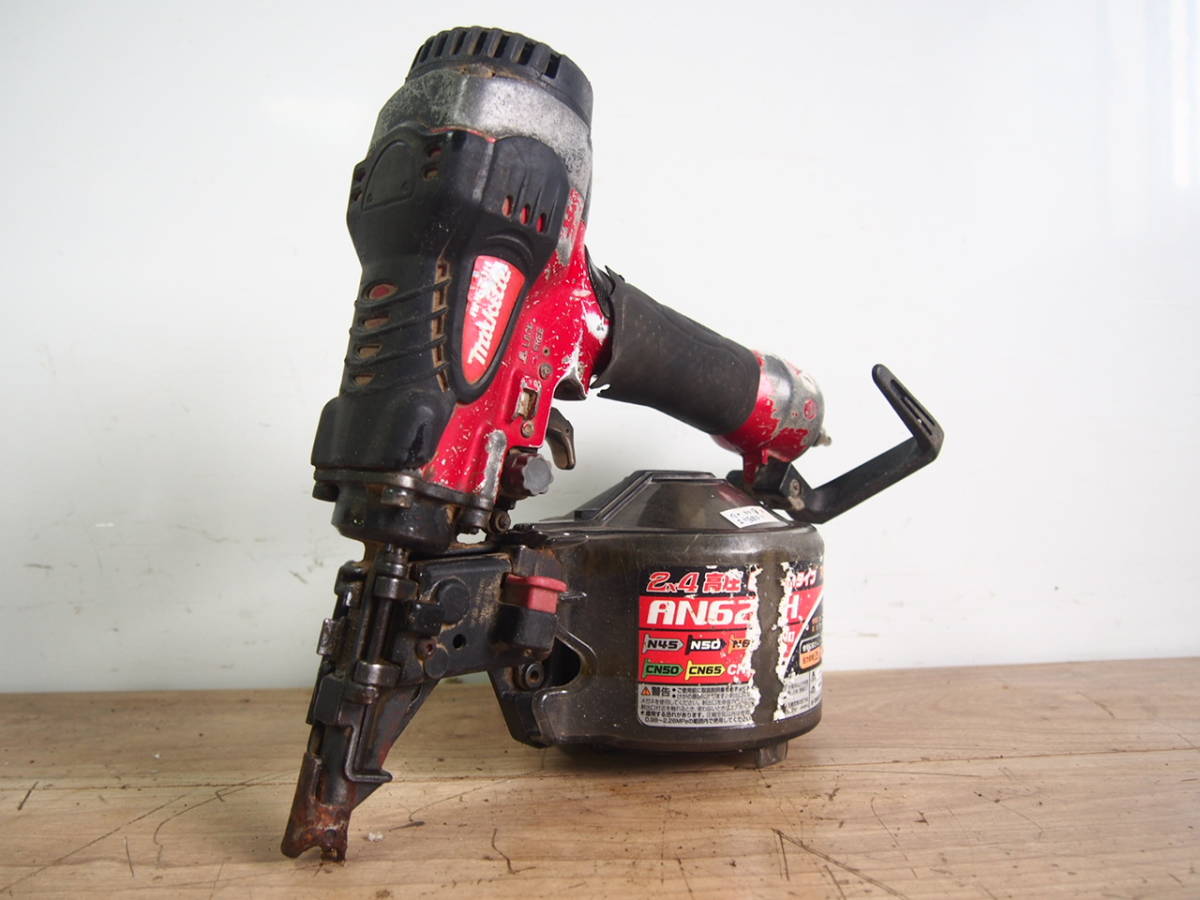 2T0810-11 makita マキタ AN620H 高圧エア釘打 ジャンクの入札履歴  