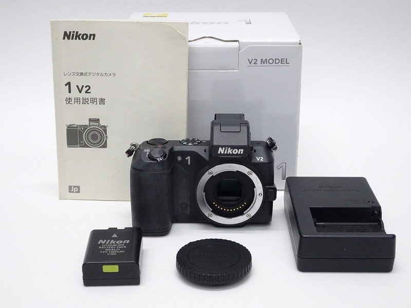 ●○【元箱付】Nikon 1 V2 ミラーレス 一眼カメラ ボディ 1マウント ニコン○●018203002m○●