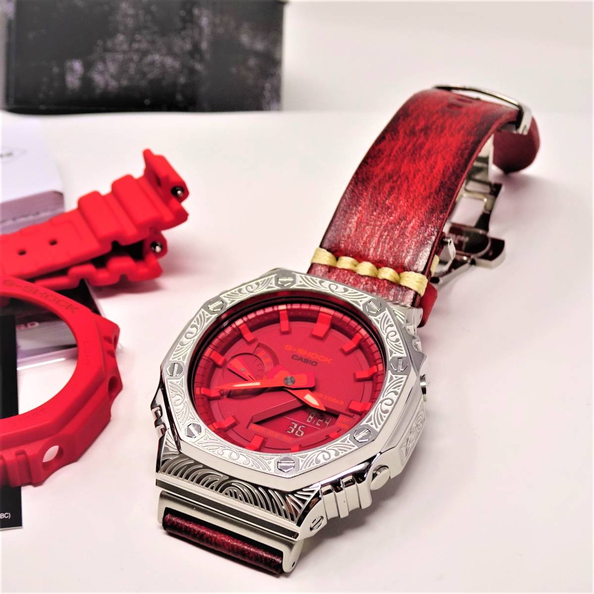 Yahoo!オークション - 〓新品〓GショックCUSTOM・MADE腕時計本体付GA21 