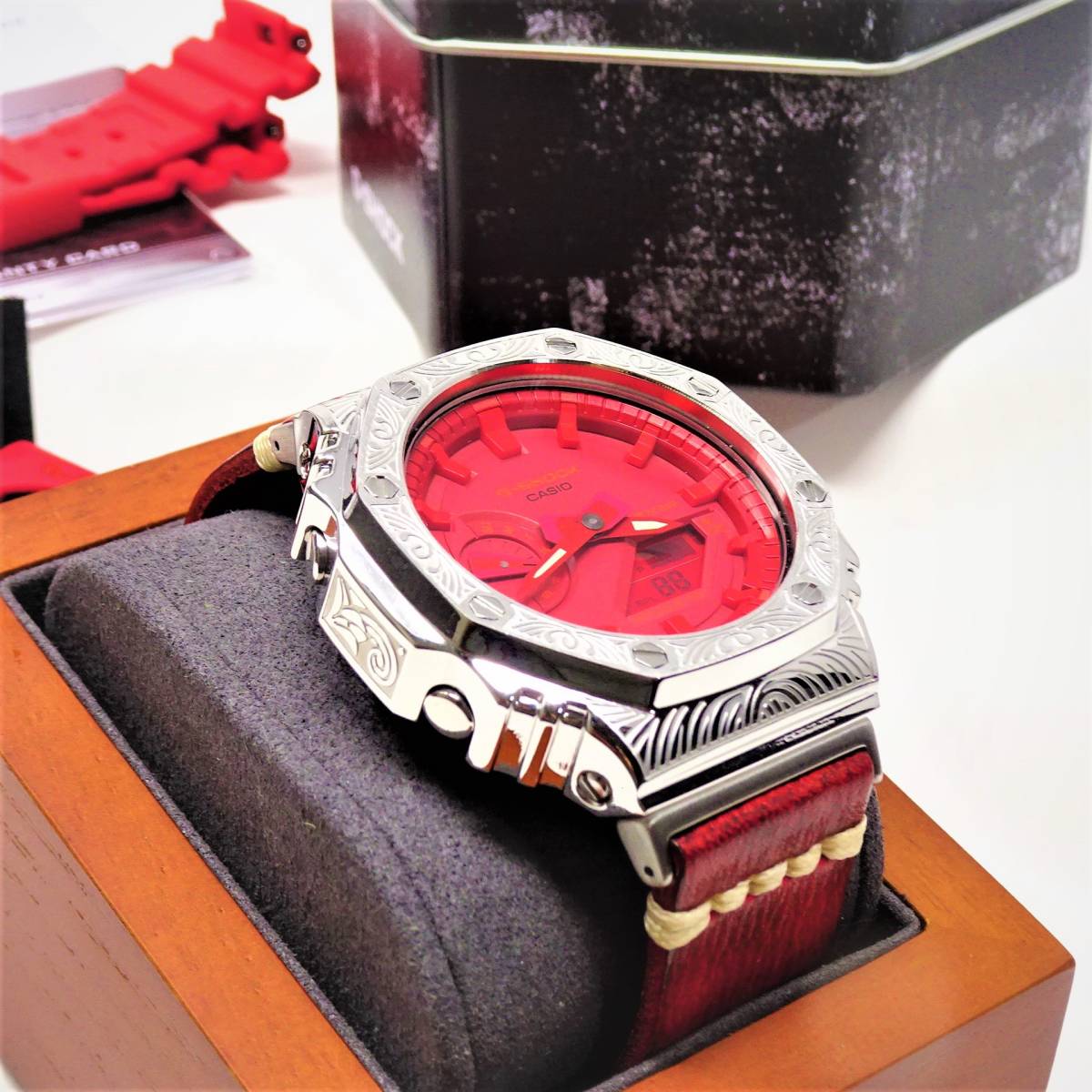 Yahoo!オークション - 〓新品〓GショックCUSTOM・MADE腕時計本体付GA21 