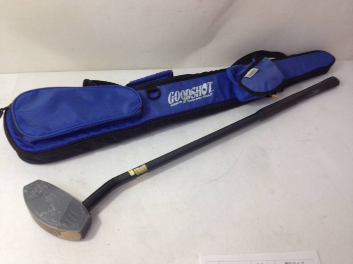 ★asics/アシックス/TWIN CURVE CLUB/SHAFT MODEL/TC-101/グランドゴルフ/クラブ/中古/8-5462