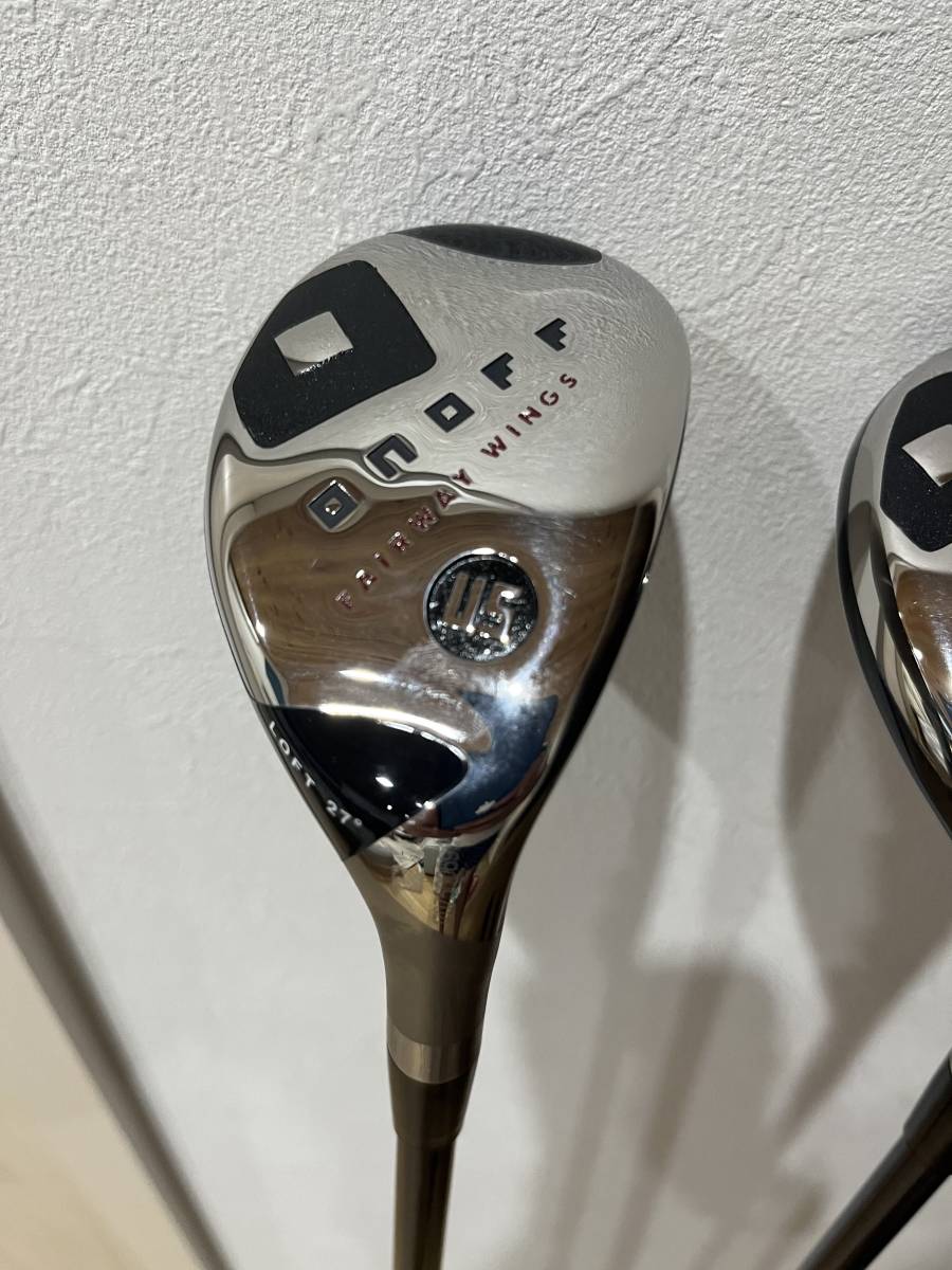 オノフ FAIRWAY WINGS KURO(2017) ユーティリティ□U5 27°/U6 30° 2本  