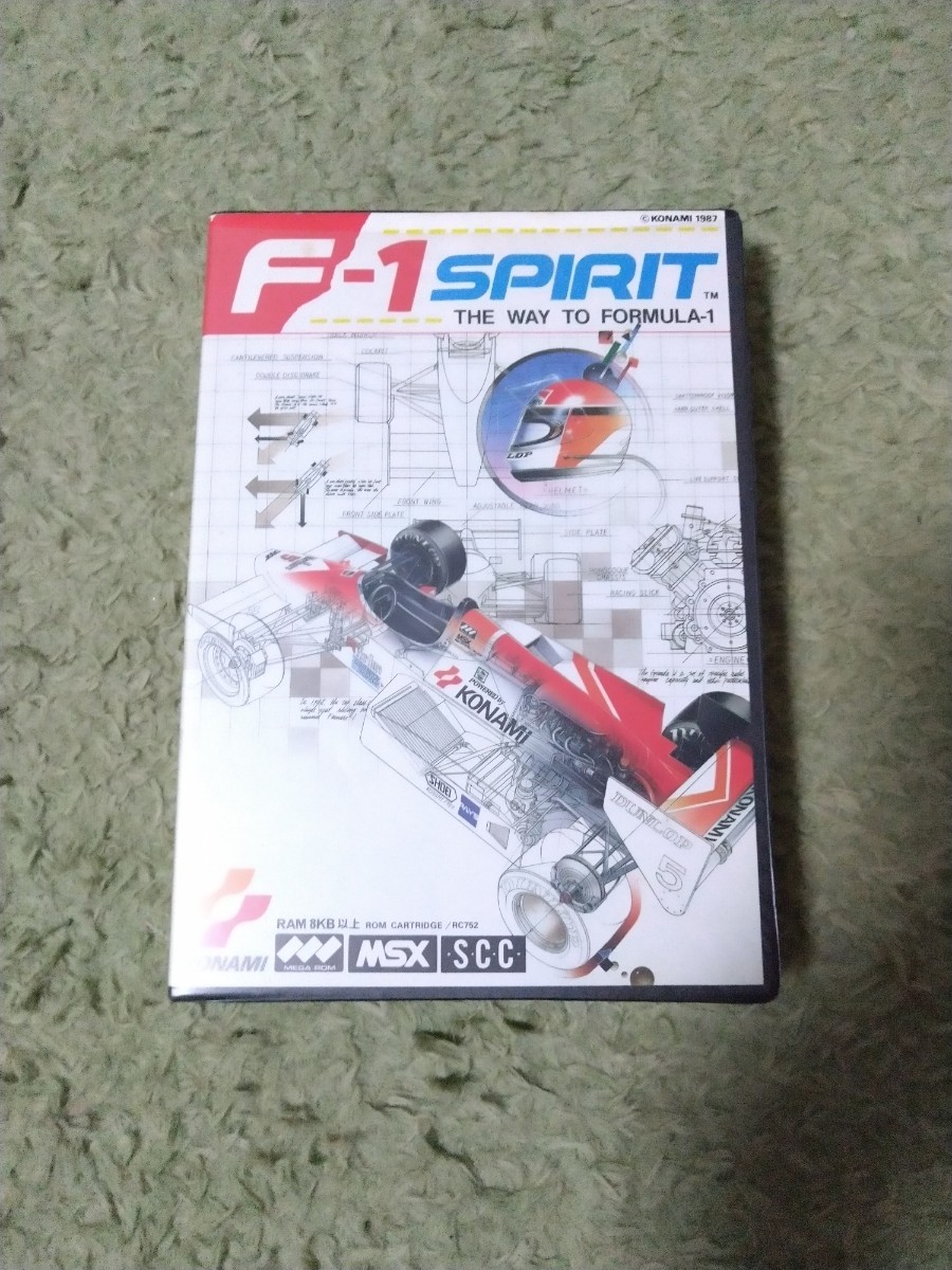 MSX F-1スピリット 箱、説明書付