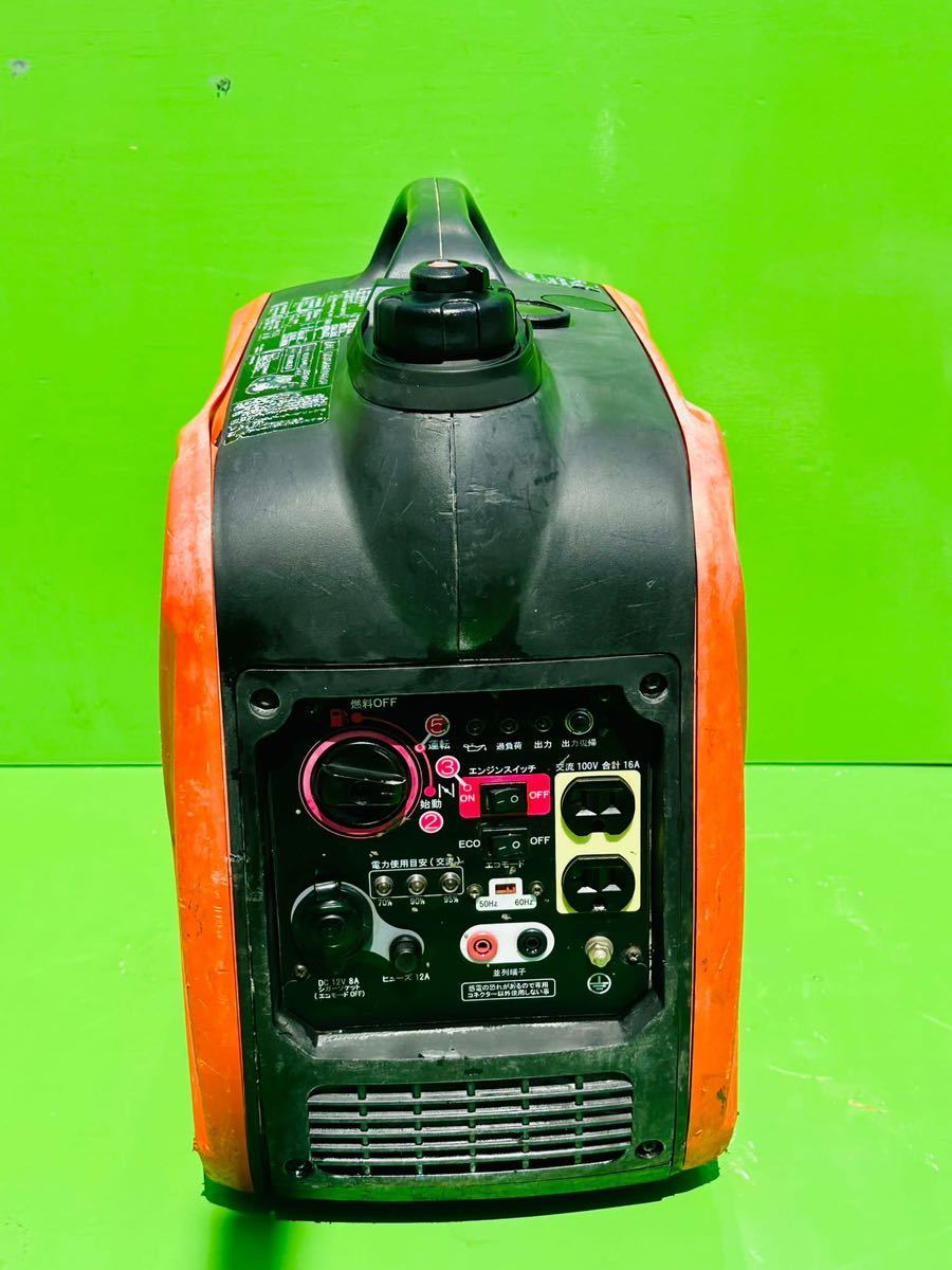 KOSHIN ポータブル発電機 GV-16i 動作品！ - 工進 インバーター発電機 