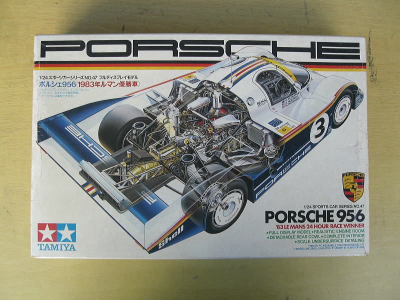 1/24 タミヤ ポルシェ 956 1983　ルマンウィナー