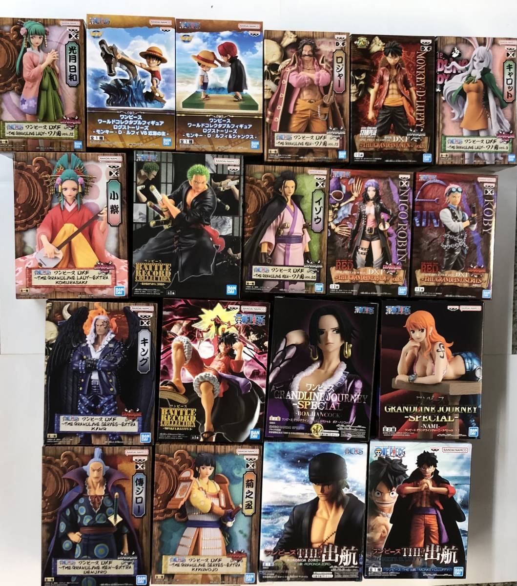 定番人気，豊富な まとめ売り ワンピースフィギュア19種類まとめて(その他)｜売買されたオークション情報、yahooの商品情報をアーカイブ公開 - オークファン その他