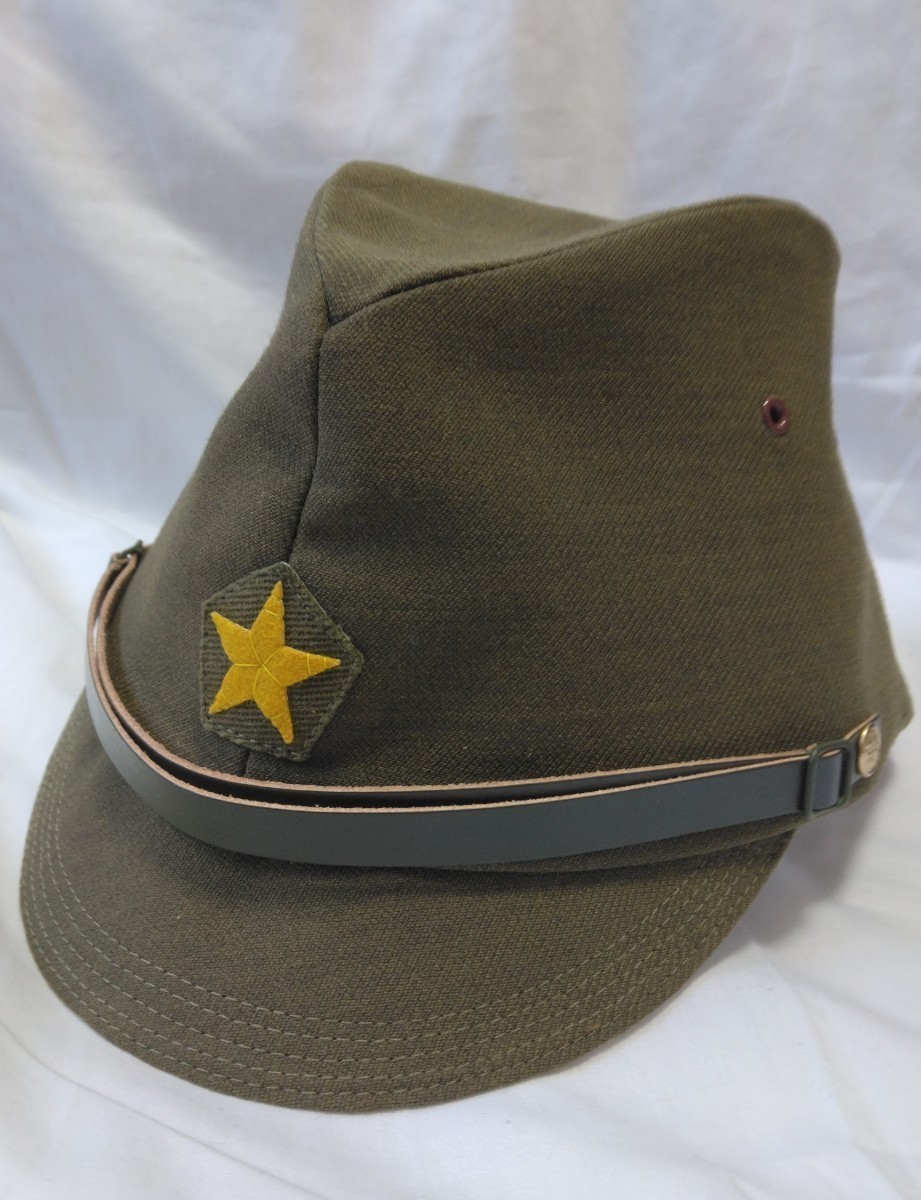 日本陸軍 将校用略帽 精密複製品 1号 61cm 検)日本軍 日本